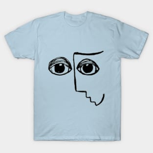 face and eyes T-Shirt